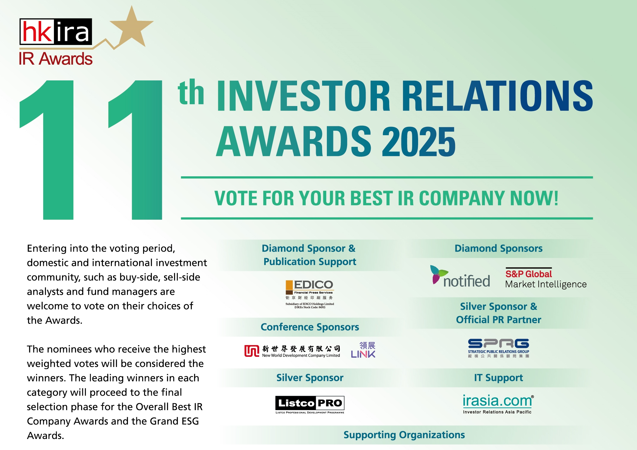 HKIRA IR Awards 2025